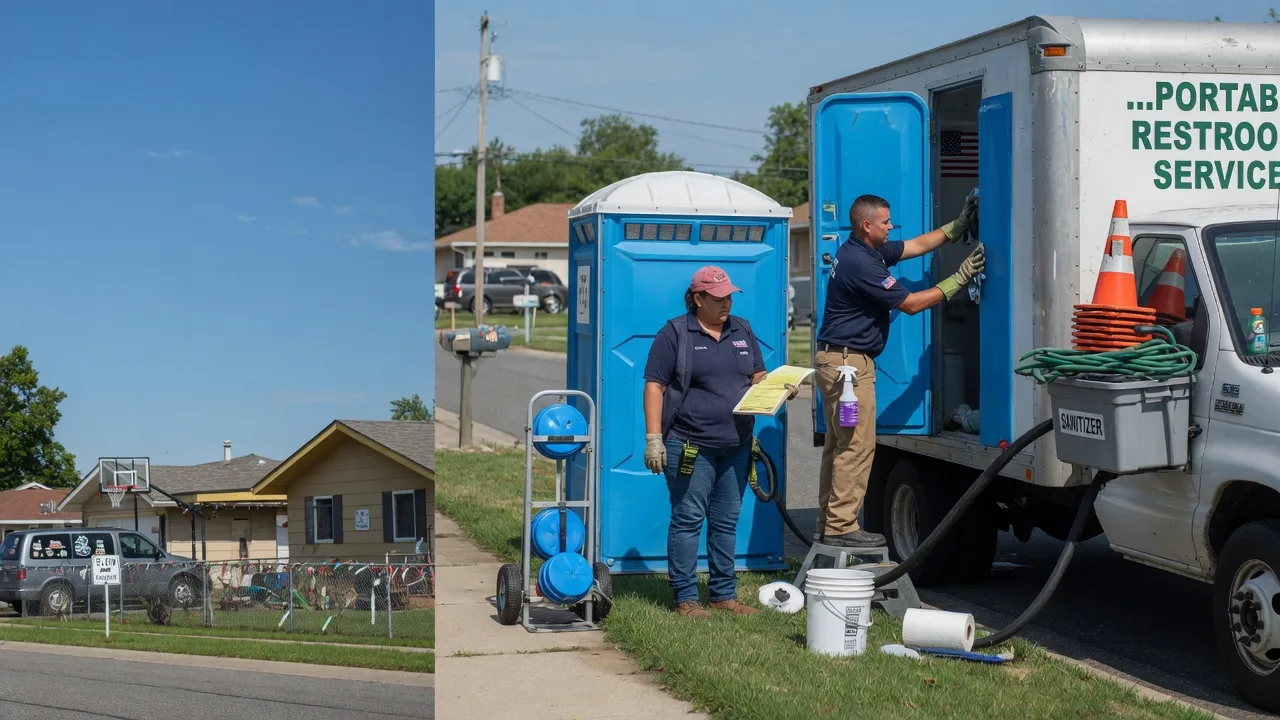 Portable Toilet Rental in Westmoreland, KS near me